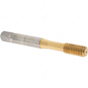 OSG Thread Forming Tap: M8x1.25 Metric Coarse, Bottoming, Cobalt, TiN Coated D5, Series HY-PRO NRT 1410104205 - 75677120
