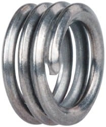 HeliCoil Free Running Insert: #8-32, 0.164" OAL Stainless Steel, Bright/Uncoated AT1185-2C164 - 00664367