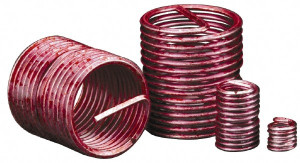 HeliCoil Screw-Locking Insert: Stainless Steel, M4 x 0.70 Metric Coarse, 2D 8 mm OAL, Tangless, Dry Film Lubricant Finish, Grade 304 Stainless Steel A4184-4CNW080 - 32885832