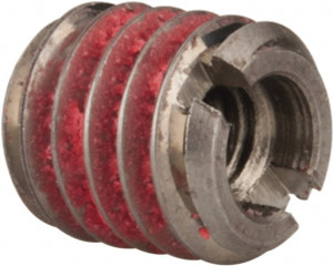 E-Z LOK Thread Locking Insert: #10-24 Internal Thread, 3/8-16 External Thread, UNC, 13/32" OAL, Self-Lock Wall Stainless Steel 303-3 - 53316915
