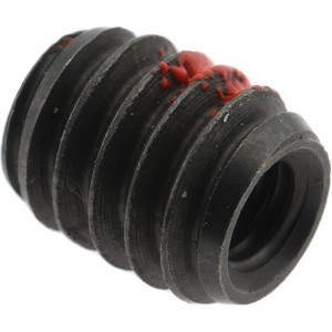 Made in USA Thread Locking Insert: M3 x 0.5 Internal Thread, #12-24 External Thread, Metric Coarse, 1/4" OAL, Thread Repair Carbon Steel 29301 - 06846034