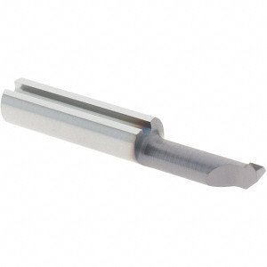 Iscar Single Point Theading Tool: 0.126" Min Thread Dia, 36 to 48 TPI, 0.3937" Cut Depth, Internal, Solid Carbide 0.945" OAL, 60 ° Profile, 0.02" Projection from Edge, TiAlN & TiN Finish 6403940 - 45372703