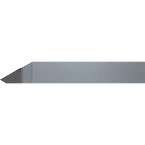 Micro 100 Single Point Theading Tool: External, Brazed Solid Carbide 3/8" Shank, 2-1/2" OAL, 60 ° Profile, Bright/Uncoated ER-6 - 15281561