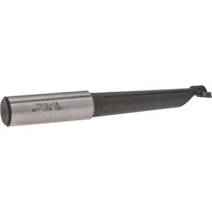 Made in USA Boring Bar: 7/16" Min Bore, 2-1/4" Max Depth, Right Hand Cut, C6 1/2" Shank Dia, 3-3/4" OAL PB7L C6 - 78078060