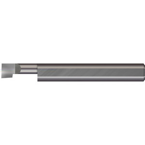 Micro 100 Boring Bar: 0.18" Min Bore, 1-1/2" Max Depth, Right Hand Cut, Solid Carbide 1/4" Shank Dia, 2-1/2" OAL BB-1801500S - 81532392