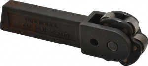 Knurlcraft Neutral Cut, Diamond & Straight, 5/8" Wide 1-3/8" High x 4-1/4" Long Rectangle Shank, Revolving-Head Bump Knurlers 6 Knurls Required (Included), 3/4" Diam x 3/8" Wide Face, 1/4" Hole Diam, Series E K1-95-1375-E - 08653206