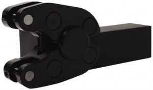 Made in USA 5" Overall Length x 1-1/2" Overall Width, 0.19 to 1" Capacity, Right Hand Cut, Scissor and Straddle Type Knurler 3/4" Diameter, 4" Shank Length x 5/8" Shank Width x 5/8" Shank Height, Square Shank, KP Series SKPC07-10 - 78150356