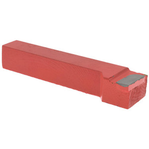 Value Collection Single-Point Tool Bit: FL-10, 5/8" Shank Height, 5/8" Shank Width, C2 Solid Carbide Tip, Left Hand 1/32" Nose Radius, 4" OAL 383-8112 - 82651407