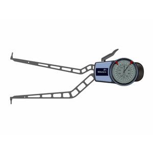 Mitutoyo Inside Dial Caliper Gage: 1.6 to 2.4", 0.0005" Graduation, 0.0015" Accuracy 0.31" Groove Depth, 0.06" Groove Width, Ball Contact Point 209-356 - 55170302