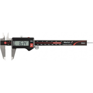 Mahr Electronic Caliper: 0 to 6", 0.0005" Resolution, IP67 Stainless Steel Caliper, Data Output 4103402 - 56874647