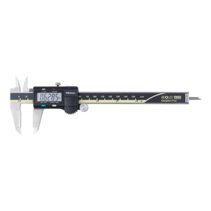 Mitutoyo Electronic Caliper: 0 to 6", 0.0005" Resolution 0.0010" Accuracy, Stainless Steel Caliper, 1.5748" Jaw Length, Carbide Tipped Jaws 500-160-30 - 85916955