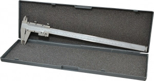 Value Collection Vernier Caliper: 0 to 12", 0.0016" Accuracy, 0.001" Graduation, Stainless Steel 3.937" Jaw Depth 404-3001 - 06413223