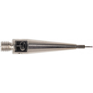 Renishaw CMM Ball Stylus: 0.5 mm Ball Dia, 21 mm OAL, M3 Ruby Point, Solid Carbide Stem A-5000-7632 - 00551911