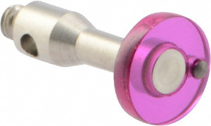 Renishaw CMM Disc Stylus: 6 mm Ball Dia, 10 mm OAL, M2 Ruby Point, Stainless Steel Stem A-5000-3611 - 00551713