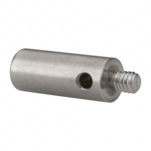 Fowler M3 Female, M2 Male, CMM Thread Stylus Adapter Stainless Steel, 10mm OAL 54-772-851-0 - 08582652