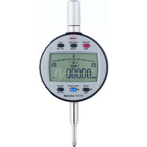 Mahr Electronic Drop Indicator: 0.00 mm Min, 1/2" Max, 0.004 mm Accuracy, Flat Back High Contrast LCD 4337662 - 12489183
