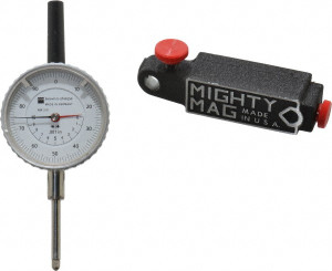 TESA Brown & Sharpe Dial Indicator & Base Kit: 0-100 Dial Reading 1" Base Width, 4" Base Length, 1" Base Height BNS99986E - 53987418 TESA Brown & Sharpe Dial Indicator & Base Kit: 0-100 Dial Reading 1" Base Width, 4" Base Length, 1" Base Height BNS99986E - 53987418