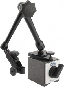 Noga Magnetic Indicator Base: 60 mm Base Length, 50 mm Base Width, 55 mm Base Height, with On, Off Switch 80 kg Magnetic Pull DG6160 - 92257229