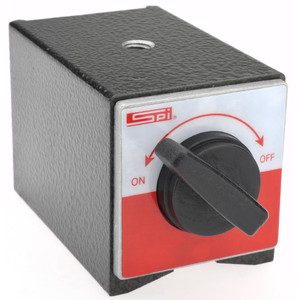 SPI Magnetic Indicator Base: 73 mm Base Length, 50 mm Base Width, 55 mm Base Height 100 kg Magnetic Pull 20-314-1 - 99669905