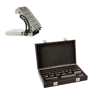 Precise 6" X 6" Sine Plate & 81 Piece Gage Block Set - 9999-0034