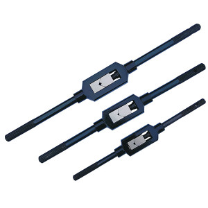 Precise 3 Piece 1/4, 3/8 & 1/2" Adjustable Tap & Reamer Wrench Set - 3906-0239