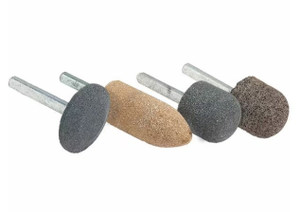 WALTER Surface Technologies | Mounted Point | A32 Point, 1" Dia, 1/4" Shaft, Grit 36, PK 10 - 12D092 WALTER Surface Technologies | Mounted Point | A32 Point, 1" Dia, 1/4" Shaft, Grit 36, PK 10 - 12D092