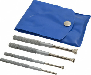 Value Collection 1/8 to 1/2 Inch Measurement, Small Hole Gage Set Half Ball, Includes Case 615-6250 - 06471965
