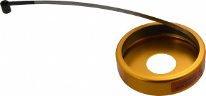 Made in USA 0.001 Inch Graduation, 24 to 48 Inch Measurement, Spring Steel Diameter Tape Measure 1/2 Inch Wide, 0.01 Inch Thick P3SP - 06443063