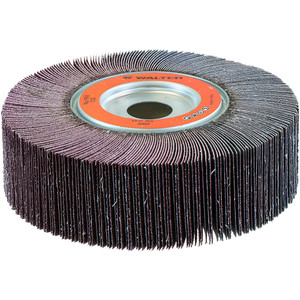 Walter Surface Technologies |  COOLCUT™ Flap Wheels | 6-1/2" Dia, 2" Width, Grit 60, PK 10 - 15G306