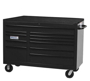 Williams Industrial Tools 55" Wide x 24" Deep 11-Drawer Professional Series Roll Cabinet Black - JHWW55RC11B