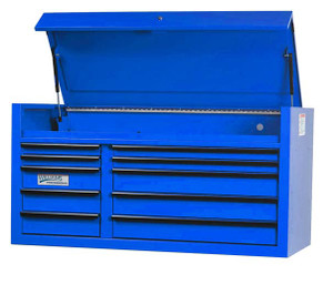 Williams Industrial Tools 55" Wide x 24" Deep 10-Drawer Professional Series Tool Chest Blue - JHWW55TC10BL