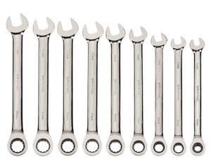 Williams Industrial Tools 9 pc Metric Combination Ratcheting Wrench Set - JHMWS1123NRC