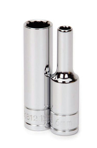 Williams Industrial Tools 3/8" Drive 12-Point Metric 17 mm Deep Socket - JHW31817
