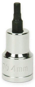 Williams Industrial Tools 3/8" Drive Metric 4 mm Standard Length Hex Bit Socket - JHW35170