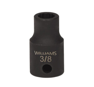 Williams Industrial Tools 1/2" Drive SAE 11/16" Impact Shallow Socket - JHW35522