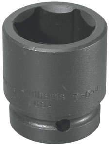 Williams Industrial Tools 1" Drive 6-Point SAE 3" Impact Shallow Socket - JHW7-696