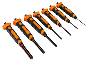 Bahco 7 Pc Soft Grip Pin Punch Set - BAH3734BMS/7
