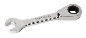 Williams Industrial Tools 9 mm 12-Point Metric Standard Ratcheting Stubby Combination Wrench - JHW1209MRSS