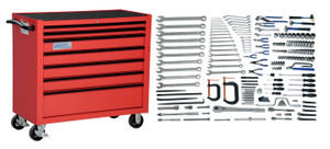 Williams Industrial Tools Heavy Duty Maintenance Service Set With Tool Box - JHWHDMNTTB
