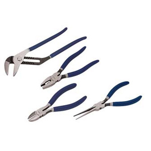 Williams Industrial Tools 4 pc Combination Pliers Set - JHWPLS-4GL