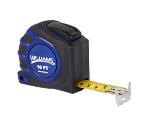 Williams Industrial Tools 1" x 16' Construction Grade Tape Measure - JHWTM16X1A