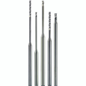 Morse Cutting Tools 97247 Square End Mill, 0.109" Dia. x 0.9" LOC x 1/8" Shank Dia. x 2-1/2" OAL, 3 FL, Carbide, AlTiN, Series 5916T - 1025862