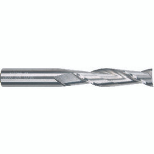 Morse Cutting Tools 58258 Square End Mill, 7/16" Dia. x 2" LOC x 7/16" Shank Dia. x 4" OAL, 2 FL, Carbide, Uncoated, Series 5944 - 1026720