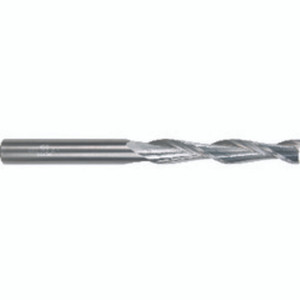 Morse Cutting Tools 58464 Square End Mill, 1" Dia. x 3" LOC x 1" Shank Dia. x 6" OAL, Carbide, Uncoated, 2 Flute, Single End Finishing Center Cutting End Mill Series #5950 - 1026759