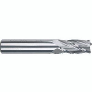 Morse Cutting Tools 90948 Square End Mill, 5 mm Dia. x 16 mm LOC x 5 mm Shank Dia. x 50 mm OAL, 4 FL, Carbide, AlTiN, Series 5961T - 1027835