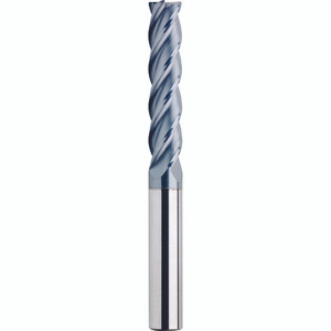 Morse Cutting Tools 95868 Square End Mill, 3/4" Dia. x 3" LOC x 3/4" Shank Dia. x 6" OAL, 4 FL, Carbide, AlTiCrN, Series 5980 - 1031452