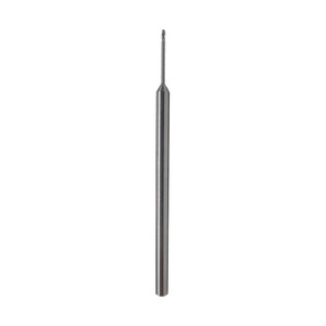 Morse Cutting Tools 99191 Square End Mill, 0.035" Dia. x 0.105" LOC x 1/8" Shank Dia. x 1-1/2" OAL,Carbide, DLC, 4 Flute, 30° Helix, Plain, External, Corner Radius, Solid End Mill Series #5934E - 1612258
