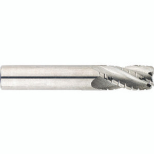 Morse Cutting Tools 93267 Square End Mill, 21/64" Dia. x 7/8" LOC x 3/8" Shank Dia. x 2-1/2" OAL, 4 FL, Carbide, AlTiN, Series 5943T - 324513A