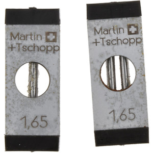 Value Collection Micrometer Accessories, Accessory Type: Anvil, For Use With: Tesa Micrometer with 0.256 in Diameter Spindles, Anvil Type: Thread Wire, Wire Diameter (Decimal Inch): 0.0650, UNSPSC Code: 41111600 501-.256/1.65 - 02195378