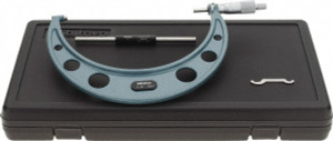 Mitutoyo Mechanical Outside Micrometer: 8" Range, 0.001" Graduation 0.000200" Accuracy, Ratchet Stop Thimble 103-184 - 06231096